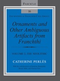 Cover: Ornaments and Other Ambiguous Artifacts from Franchthi - Indiana University Press