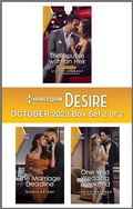 Cover: Harlequin Desire October 2023 - Box Set 2 of 2 - Harlequin Desire