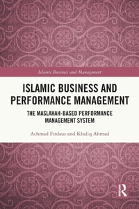Enlarge image Cover: Islamic Business and Performance Management - Routledge