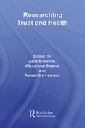 Cover: Researching Trust and Health - Routledge