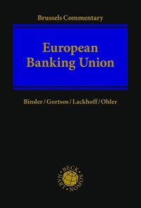 Enlarge image Cover: European Banking Union - Nomos/Hart