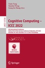 Cover: Cognitive Computing - ICCC 2022 - Springer