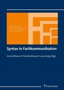 Cover: Syntax in Fachkommunikation - Frank & Timme