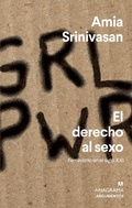 Cover: Derecho Al Sexo, El - Editorial Anagrama