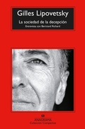 Cover: Sociedad de la Decepcion, La - Editorial Anagrama