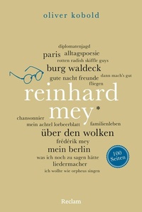 Abbildung von: Reinhard Mey. 100 Seiten - Reclam
