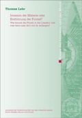 Cover: Invasion der Materie oder Entf&uuml;hrung der Formel? - Franz Steiner Verlag