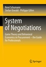 Cover: System of Negotiations - Springer