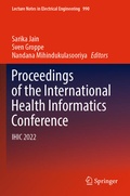 Cover: Proceedings of the International Health Informatics Conference - Springer