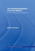 Cover: The Institutionalization of Social Welfare - Routledge