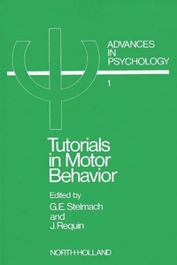 Enlarge image Cover: Tutorials in Motor Behavior I - North-Holland