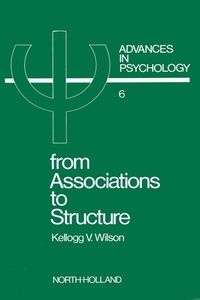 Abbildung von: From Associations to Structure - North-Holland