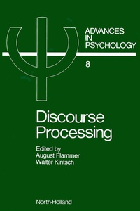Enlarge image Cover: Discourse Processing - North-Holland