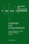 Cover: Language and Comprehension - Elsevier