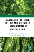 Cover: Management of Civic Energy and the Green Transformation - CRC Press