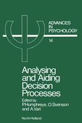 Cover: Analysing and Aiding Decision Processes - Elsevier