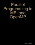 Cover: Parallel Programming in MPI and OpenMP - Lulu.com