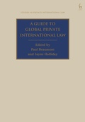 Cover: A Guide to Global Private International Law - Hart Publishing