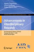 Cover: Advancements in Interdisciplinary Research - Springer