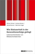 Cover: Wie Statuserhalt in der Generationenfolge gelingt - Juventa Verlag ein Imprint der Beltz Verlagsgruppe GmbH & Co. KG