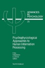 Cover: Psychophysiological Approaches to Human Information Processing - Elsevier