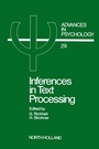 Cover: Inferences in Text Processing - Elsevier