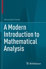 Cover: A Modern Introduction to Mathematical Analysis - Birkhäuser
