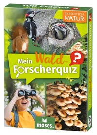 Abbildung von: Mein Wald-Forscherquiz - moses Verlag