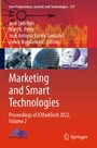 Cover: Marketing and Smart Technologies - Springer