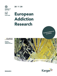 Abbildung von: European Addiction Research - S. Karger