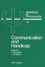 Cover: Communication and Handicap - North-Holland