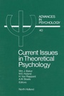 Cover: Current Issues in Theoretical Psychology - North-Holland