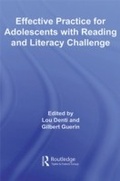 Cover: Effective Practice for Adolescents with Reading and Literacy Challenges - Routledge