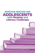Cover: Effective Practice for Adolescents with Reading and Literacy Challenges - Routledge