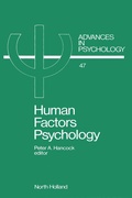 Cover: Human Factors Psychology - Elsevier