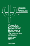 Cover: Complex Movement Behaviour - North-Holland