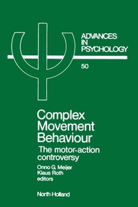 Enlarge image Cover: Complex Movement Behaviour - North-Holland