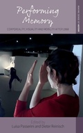 Cover: Performing Memory - Berghahn Books