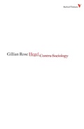 Cover: Hegel Contra Sociology - Verso Books