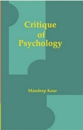 Cover: Critique of Psychology - Westbury Publishing Ltd