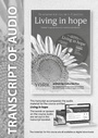 Cover: Living in Hope - York Courses