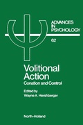 Cover: Volitional Action - North-Holland
