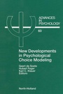 Cover: New Developments in Psychological Choice Modeling - North-Holland
