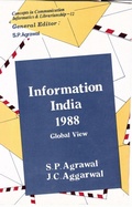 Cover: Information India 1988 Global View - Concept Publishing Company Pvt Ltd