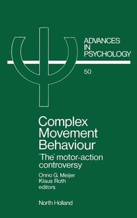Enlarge image Cover: Complex Movement Behaviour: Volume 50 - North-Holland