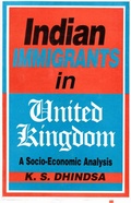 Cover: Indian Immigrants in United Kingdom: A Socio-Economic Analysis - Concept Publishing Company Pvt Ltd
