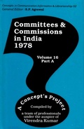 Cover: Committees and Commissions in India 1978: A Concept's Project (Concepts in Communication Informatics and Librarianship-52) - Concept Publishing Company Pvt Ltd