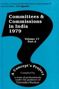 Cover: Committees and Commissions in India 1979: A Concept's Project (Concepts in Communication Informatics and Librarianship-55) - Concept Publishing Company Pvt Ltd