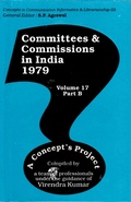 Cover: Committees and Commissions in India 1979: A Concept's Project (Concepts in Communication Informatics and Librarianship-55) - Concept Publishing Company Pvt Ltd
