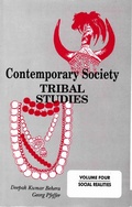 Cover: Contemporary Society: Tribal Studies (Social Realities) - Concept Publishing Company Pvt Ltd